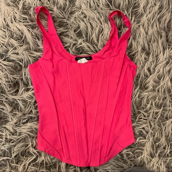 Pink corset top - Picture 1 of 3